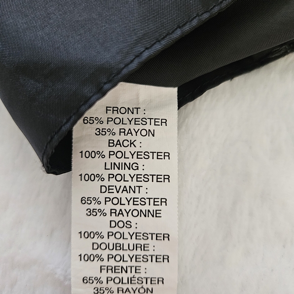 ❤️3/$12 Place Herringbone Charcoal Kids Vest M 7/8 - Picture 5 of 5